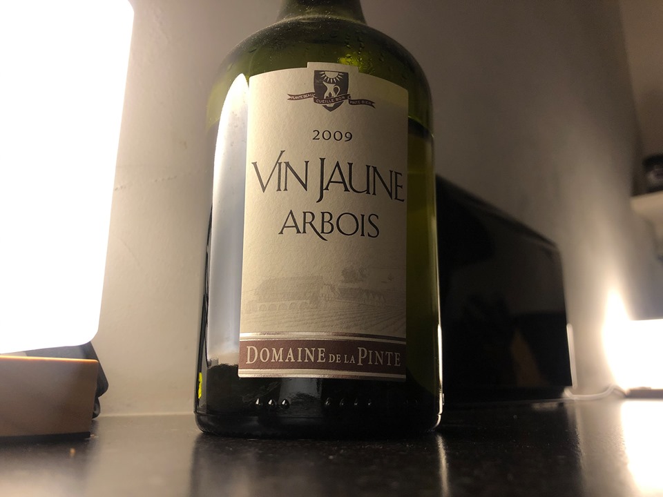 vin jaune d'Arbois 2009 - Domaine de la Pinte